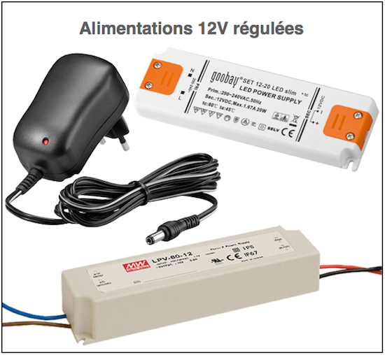 Transformateur LED 12V, Éclairage LED